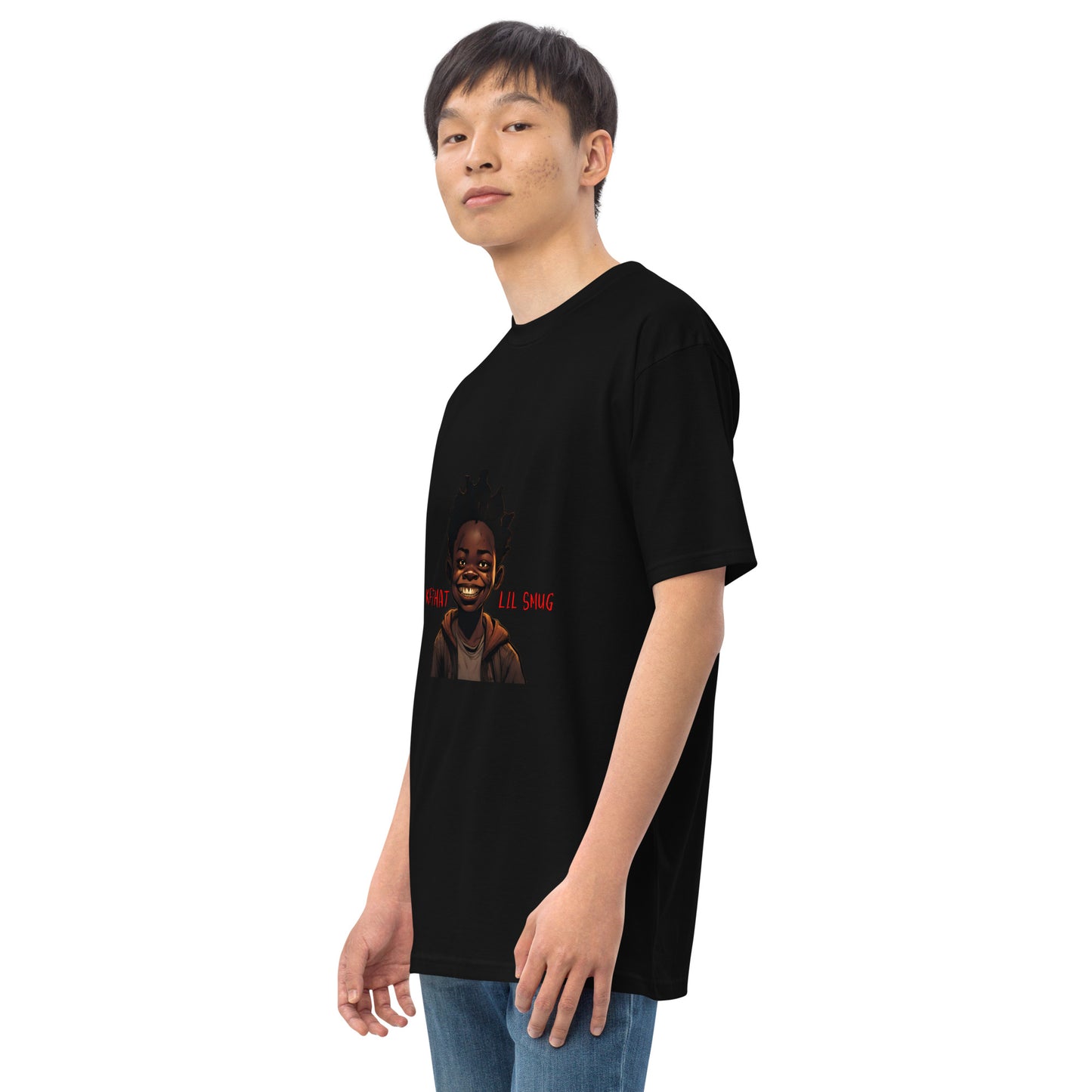Smug Kid, Men’s premium heavyweight tee