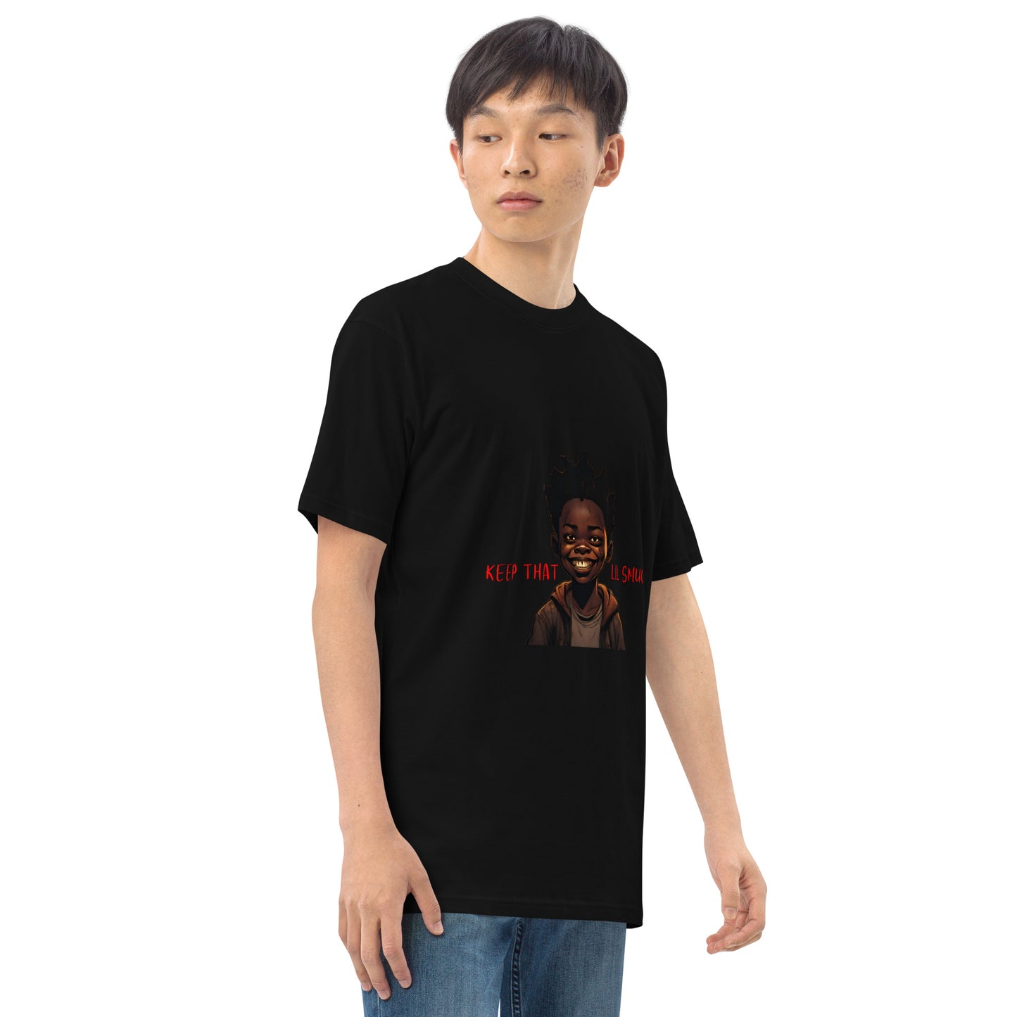 Smug Kid, Men’s premium heavyweight tee